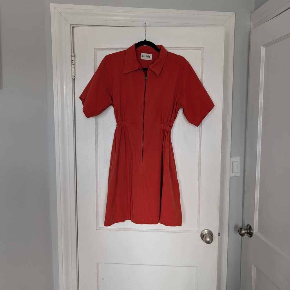 Nobel Paprika Utility Dress